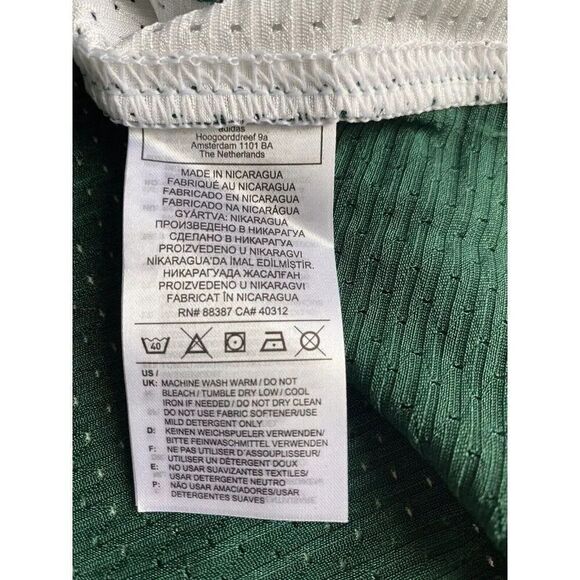 Adidas Woven Football Practice Jersey A1 Stock J Green GG7396 Men’s Sz XL NEW - Picture 10 of 14
